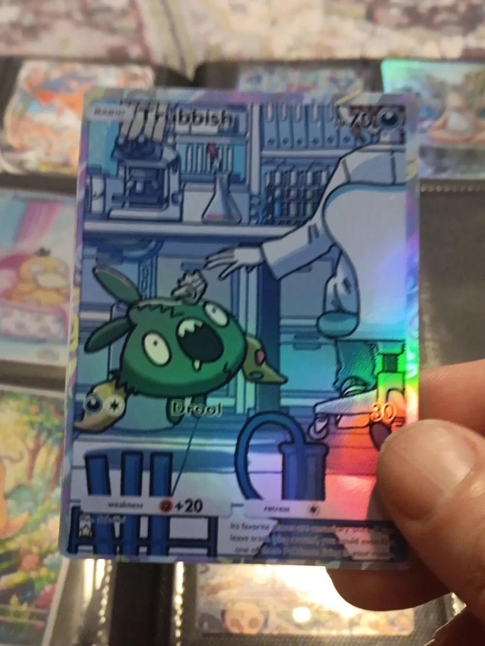 grookey pokemon card holographic - 014/167 - Twilight Masquerade If tails [SV8a] Grookey 006/187Monster Ball Reverse